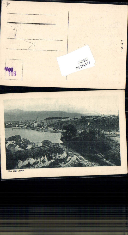 675082,Linz an der Donau Partie bei Urfahr