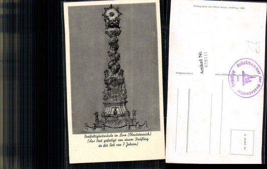 675111,Linz an der Donau Dreifaltigkeitssäule