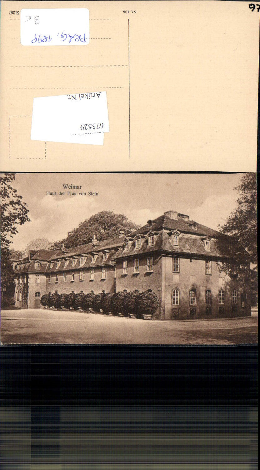 675529,Weimar haus Frau Stein