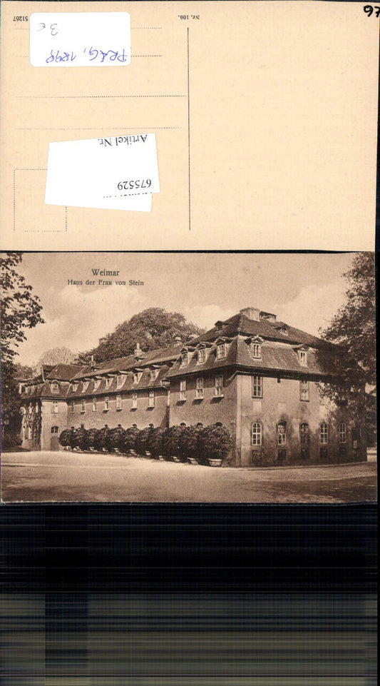 675529,Weimar haus Frau Stein