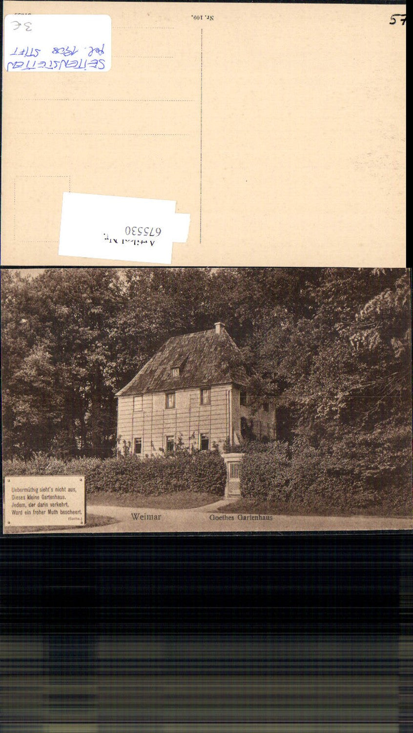 675530,Weimar Goethes haus