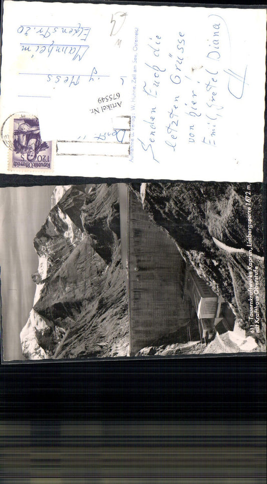 675549,Kaprunertal Kaprun Moserboden Zell am See Limbergsperre Talsperre