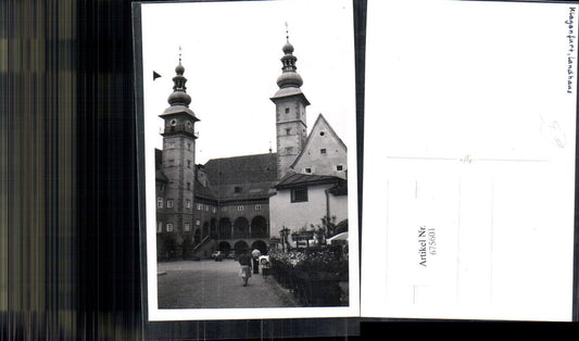 675601,Foto-AK Klagenfurt Landhaus