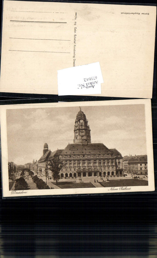 675642,Dresden Neues Rathaus Ringstraße