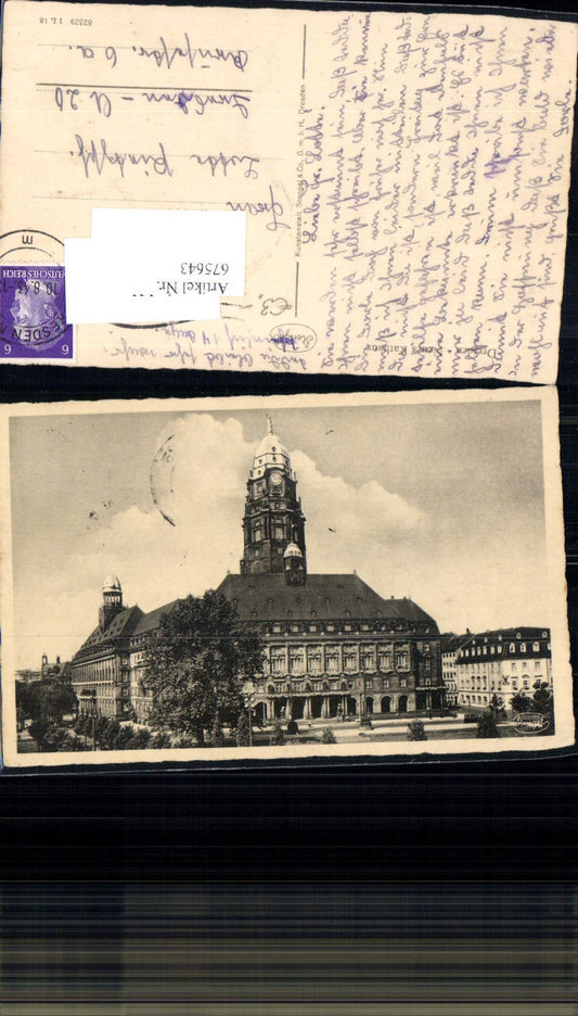 675643,Dresden Neues Rathaus Ringstraße