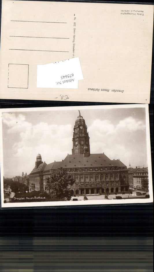 675645,Dresden Neues Rathaus Ringstraße