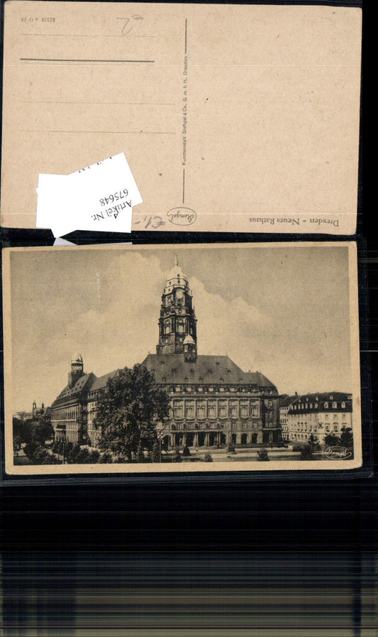 675648,Dresden Neues Rathaus Ringstraße