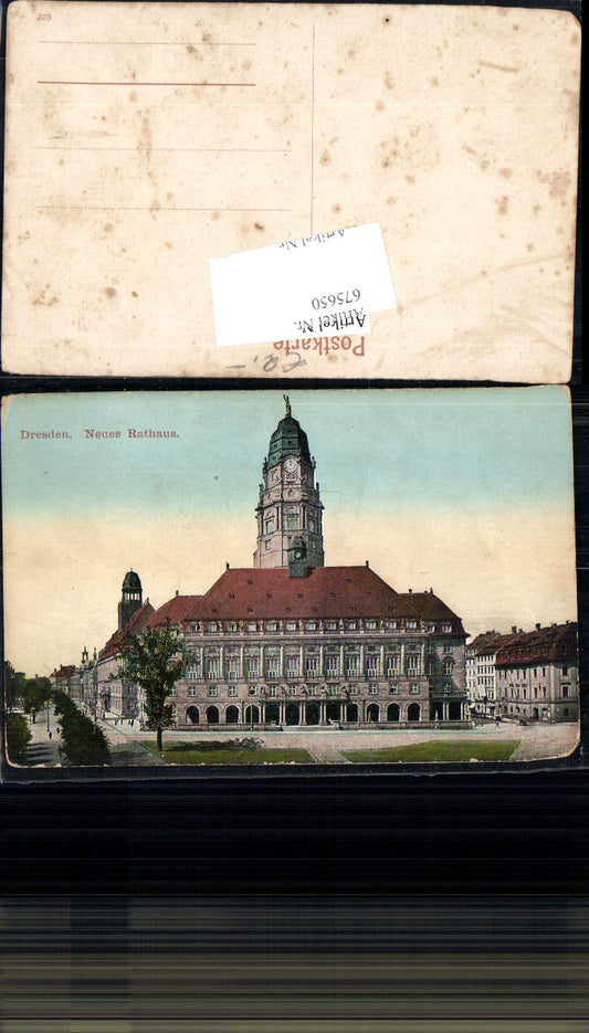 675650,Dresden Neues Rathaus Ringstraße
