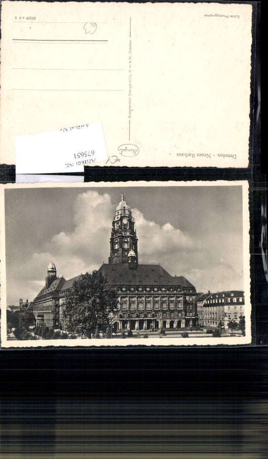 675651,Dresden Neues Rathaus Ringstraße