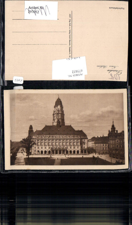 675652,Dresden Neues Rathaus Ringstraße