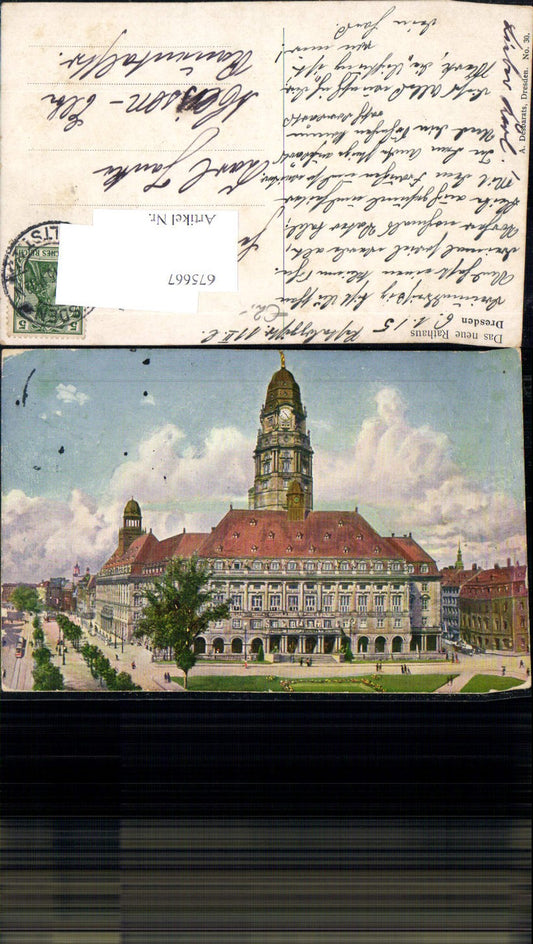 675667,Dresden Neues Rathaus Ringstraße