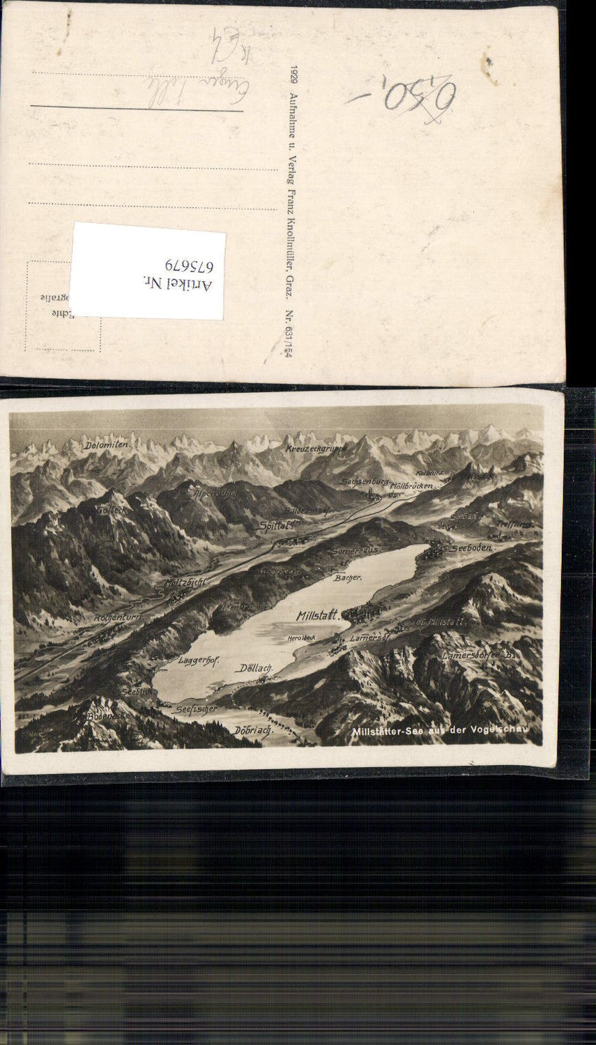675679,Millstatt am See Vogelschau Dellach Döbriach Seeboden