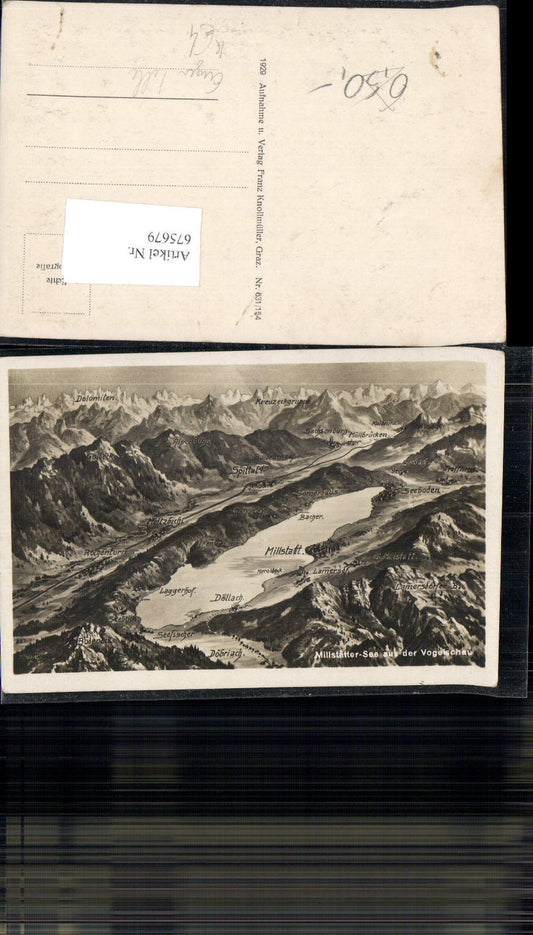 675679,Millstatt am See Vogelschau Dellach Döbriach Seeboden