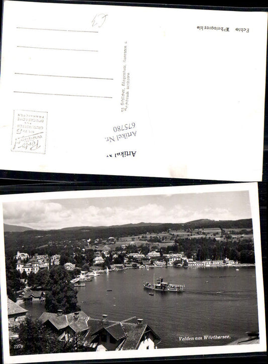 675780,Velden am Wörthersee Dampfer Schiff