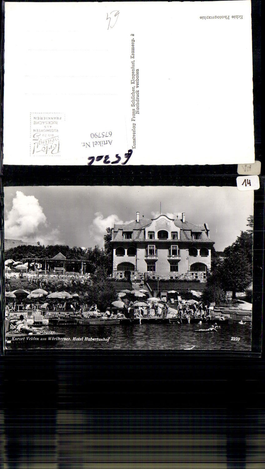 675790,Velden am Wörthersee Hotel Hubertushof