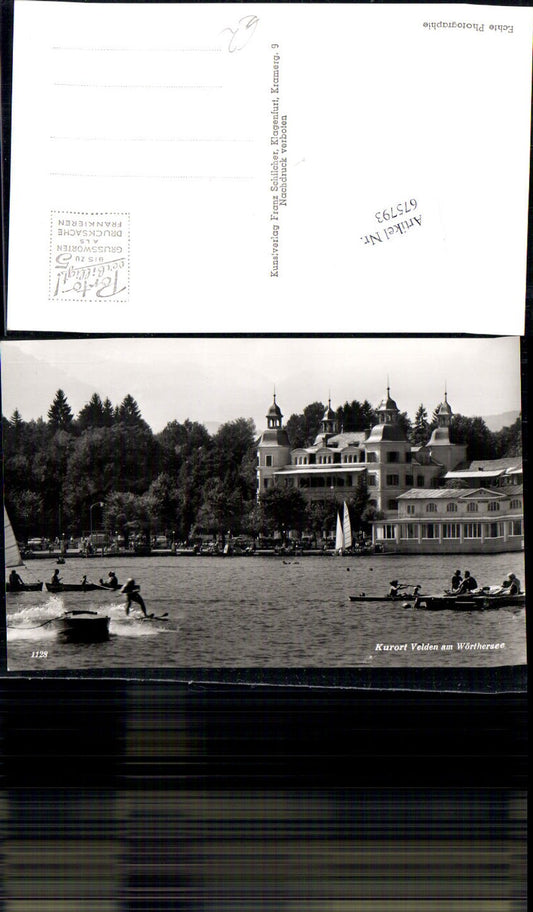 675793,Velden am Wörthersee Wasserski Skifahren Wassersport
