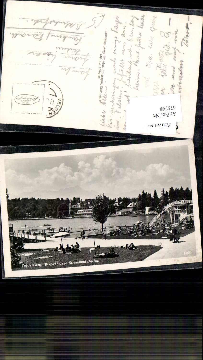 675798,Velden am Wörthersee Strandbad Bulfon