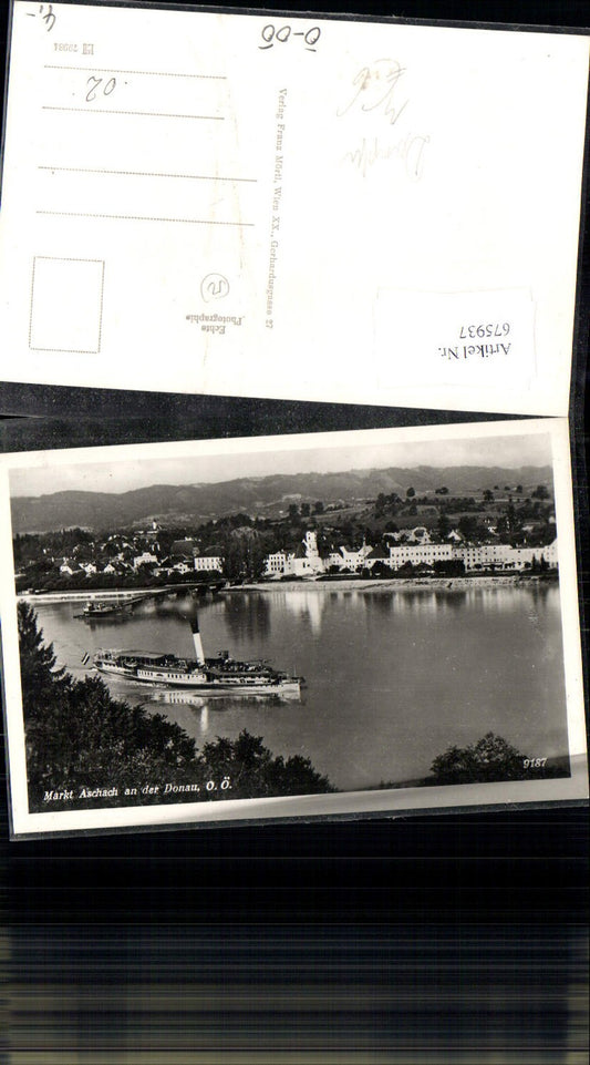 675937,Aschach an der Donau Dampfer Schönbrunn