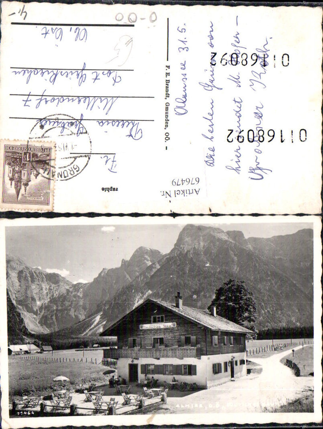 676479,Almsee Grünau Deutsches Haus Gasthaus