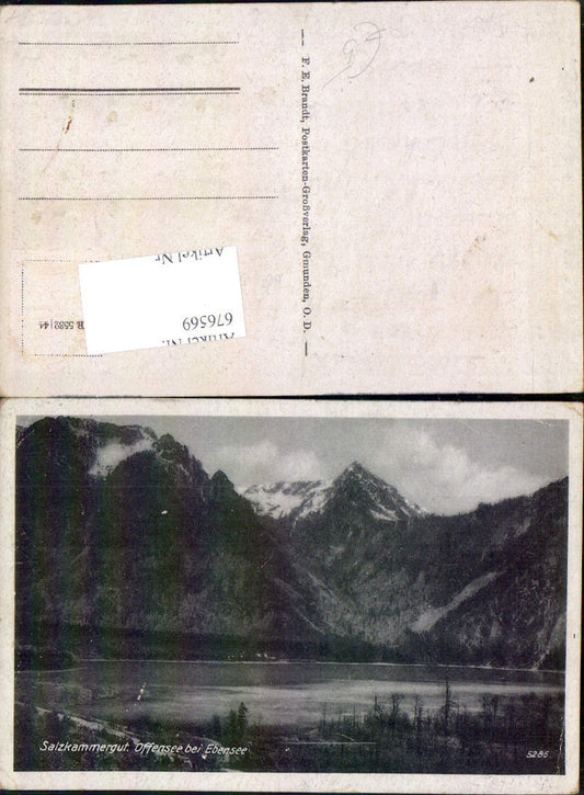 676569,Offensee bei Ebensee am Traunsee pub Brandt 5286