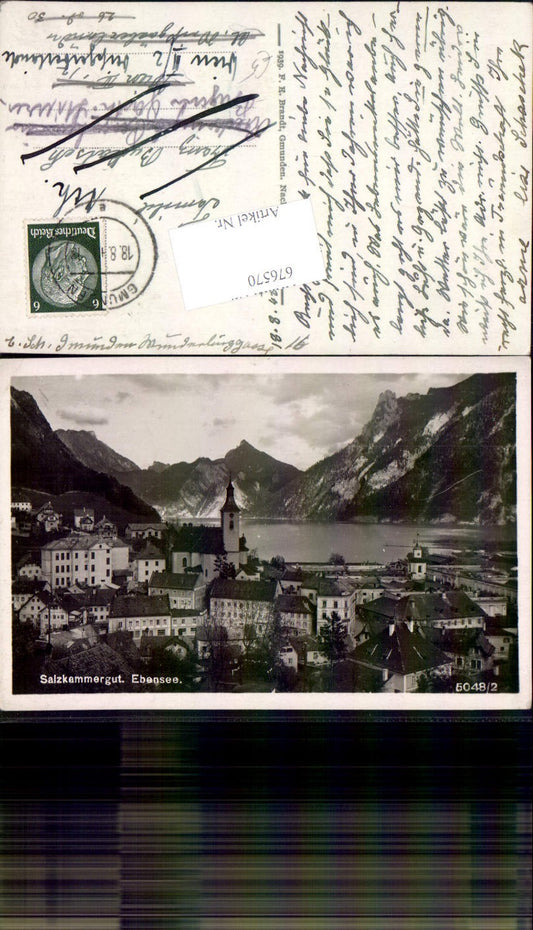 676570,Ebensee am Traunsee