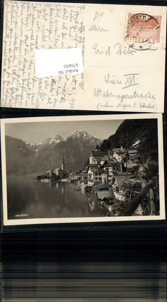 676693,Hallstatt am Hallstättersee
