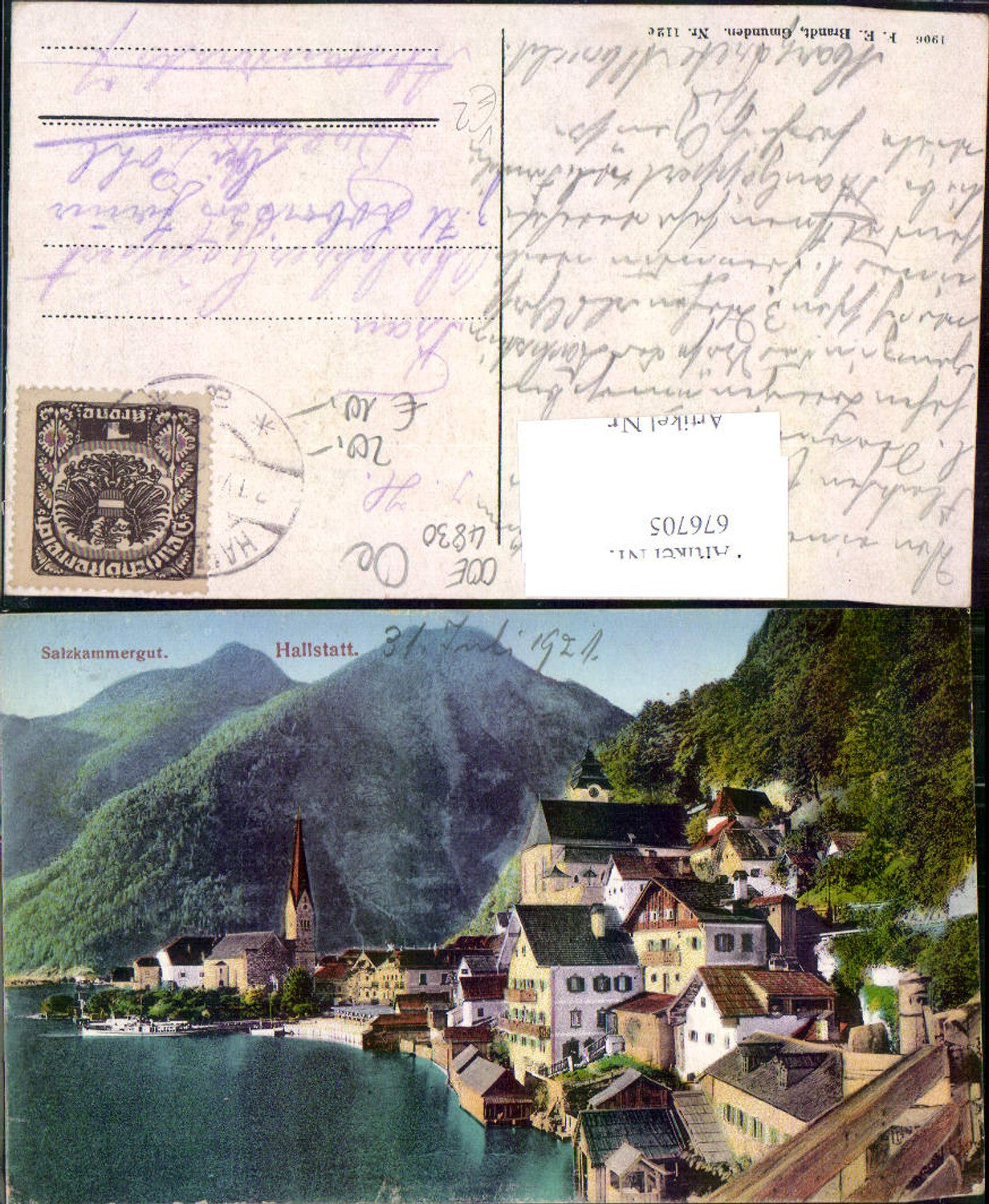 676705,Hallstatt am Hallstättersee