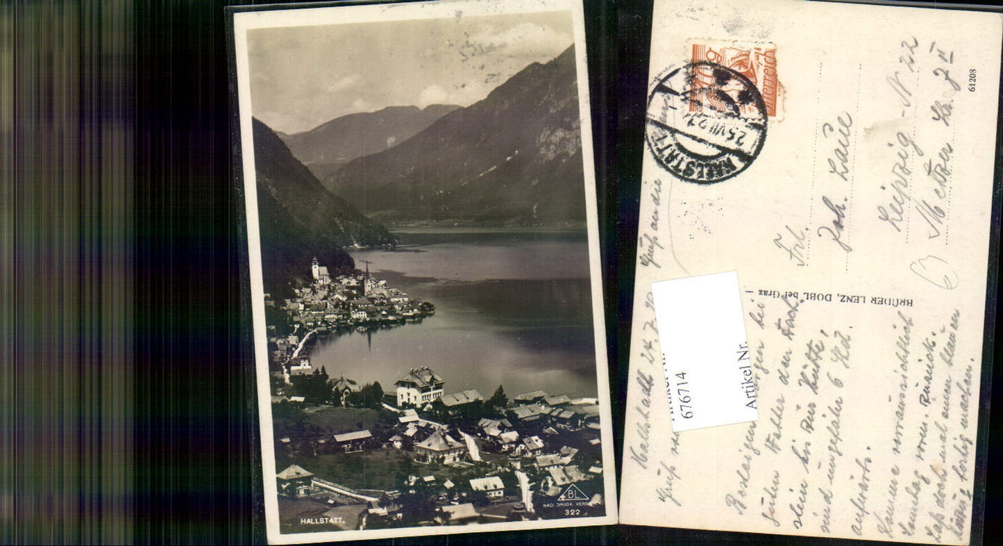 676714,Hallstatt am Hallstättersee