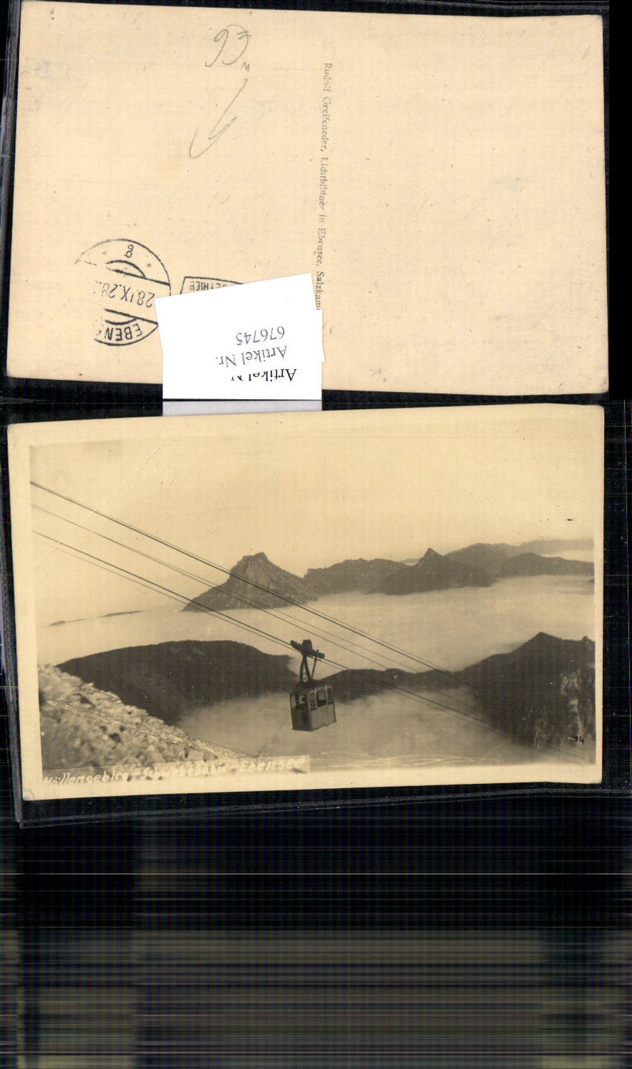 676745,Ebensee Feuerkogel Höllengebirge Seilbahn