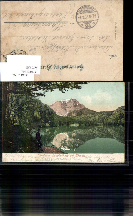 676758,Ebensee Vorderer Langbathsee pub Brandt 449