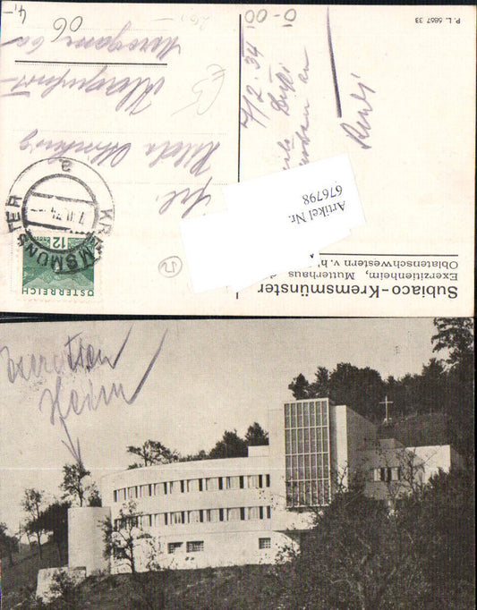 676798,Kremsmünster Subiaco Mutterhaus