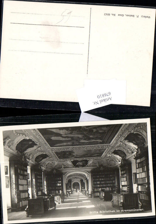 676810,Kremsmünster Bibliothek