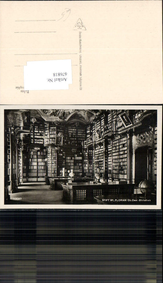 676818,St. Florian Bibliothek Globus