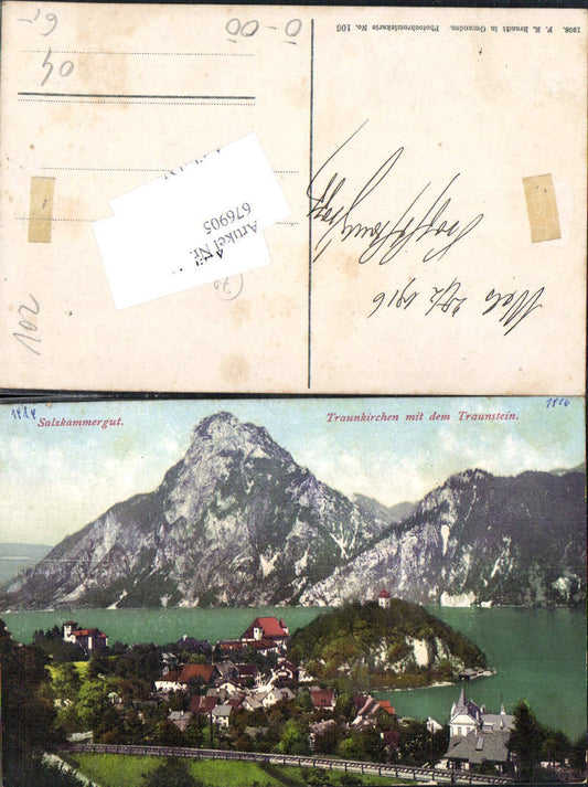 676905,schöne Partie aus Traunkirchen am Traunsee pub Brandt 106