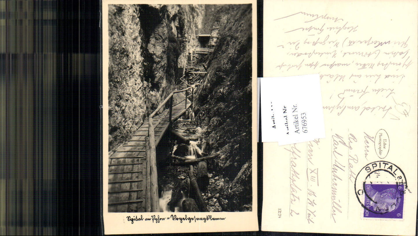 676953,Spital am Pyhrn Pyhrnbahn Vogelgesangklamm
