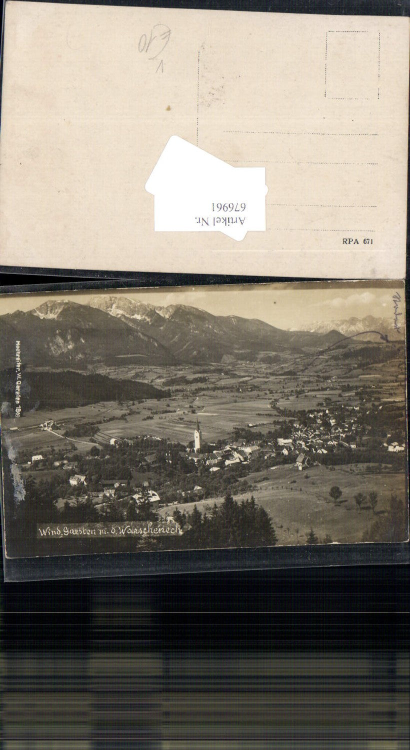 676961,Windischgarsten m. Pyhrgas pub Hochreiter 1909
