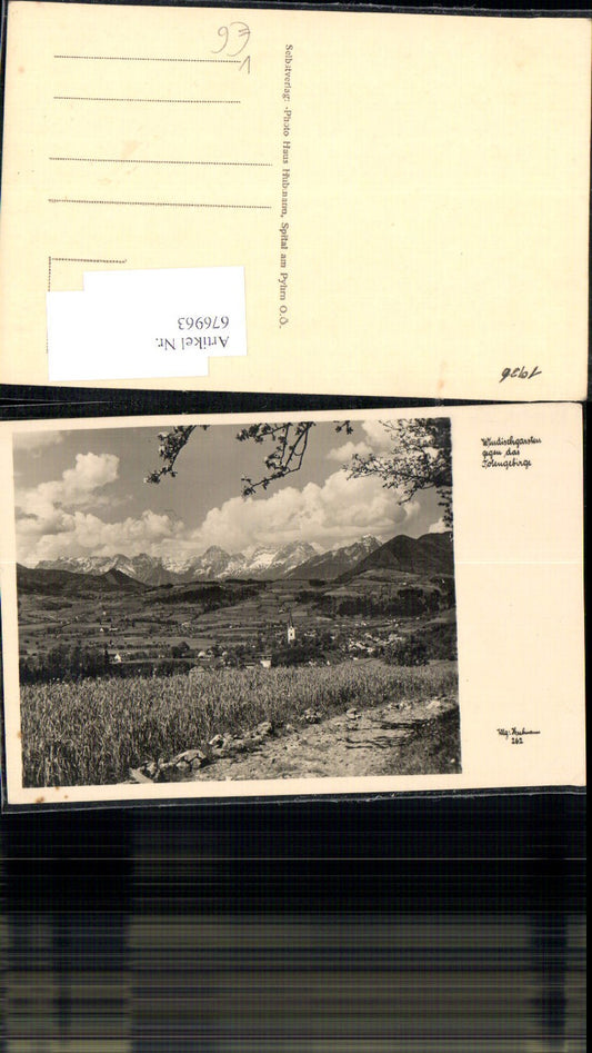 676963,Windischgarsten m. Pyhrgas pub Hubmann 262