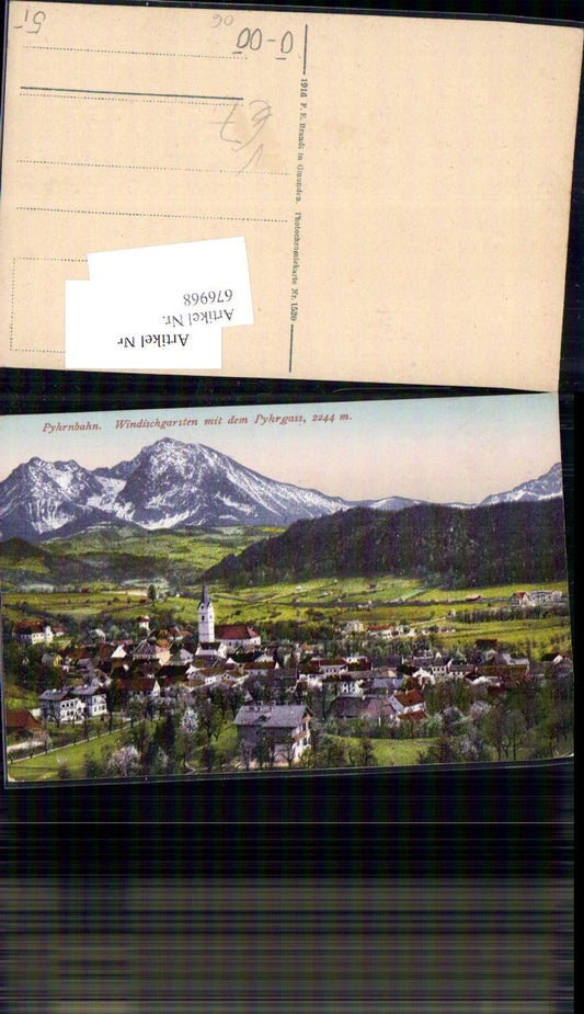 676968,Pyhrnbahn Windischgarsten m. Pyhrgas pub Brandt 1520