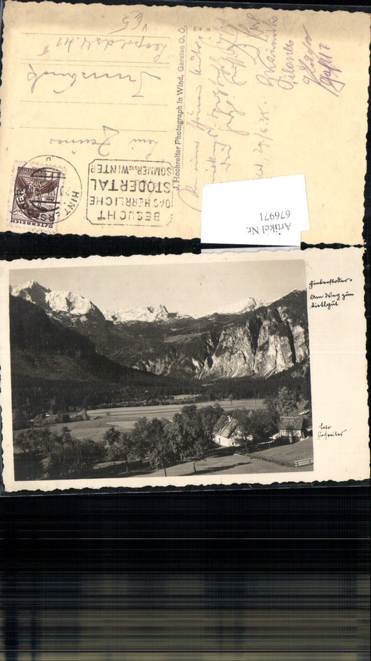 676971,Hinterstoder Dietlgut Weg pub Hochreiter