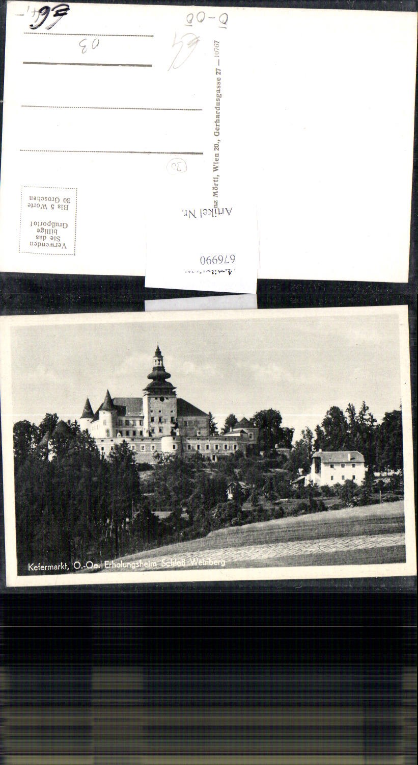 676990,Kefermarkt Schloss Weinberg
