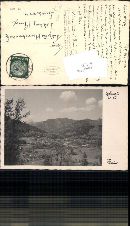 677035,Grünau im Almtal Almsee