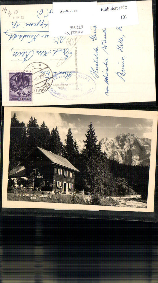 677036,Grünau im Almtal Almsee Hetzau Almtalerhaus