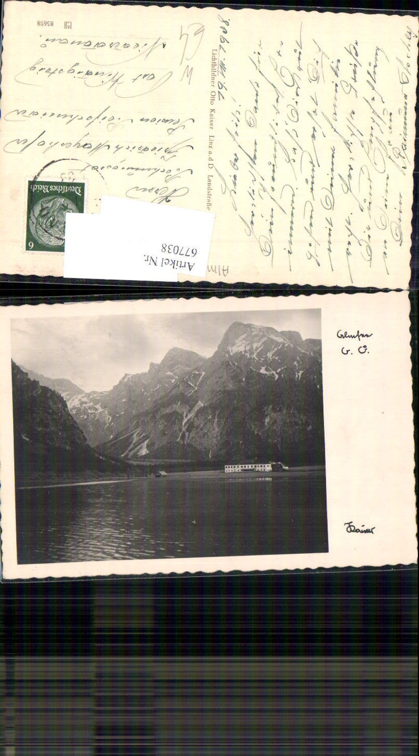 677038,Grünau im Almtal Almsee