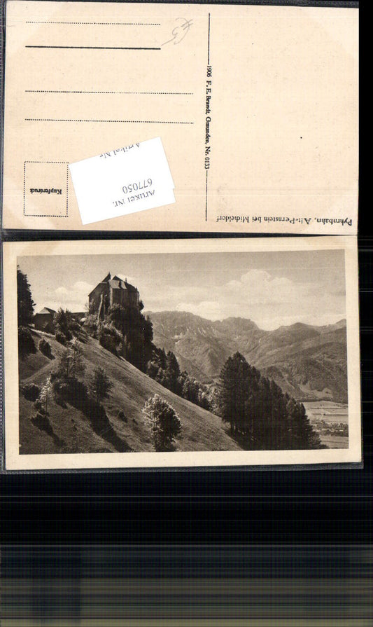 677050,Schloss Alt-Pernstein Altpernstein bei Micheldorf Kirchdorf an der Krems