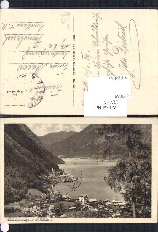 677069,Hallstatt am Hallstättersee