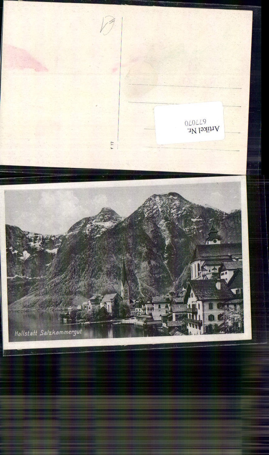 677070,Hallstatt am Hallstättersee