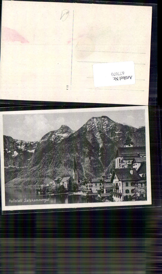 677070,Hallstatt am Hallstättersee