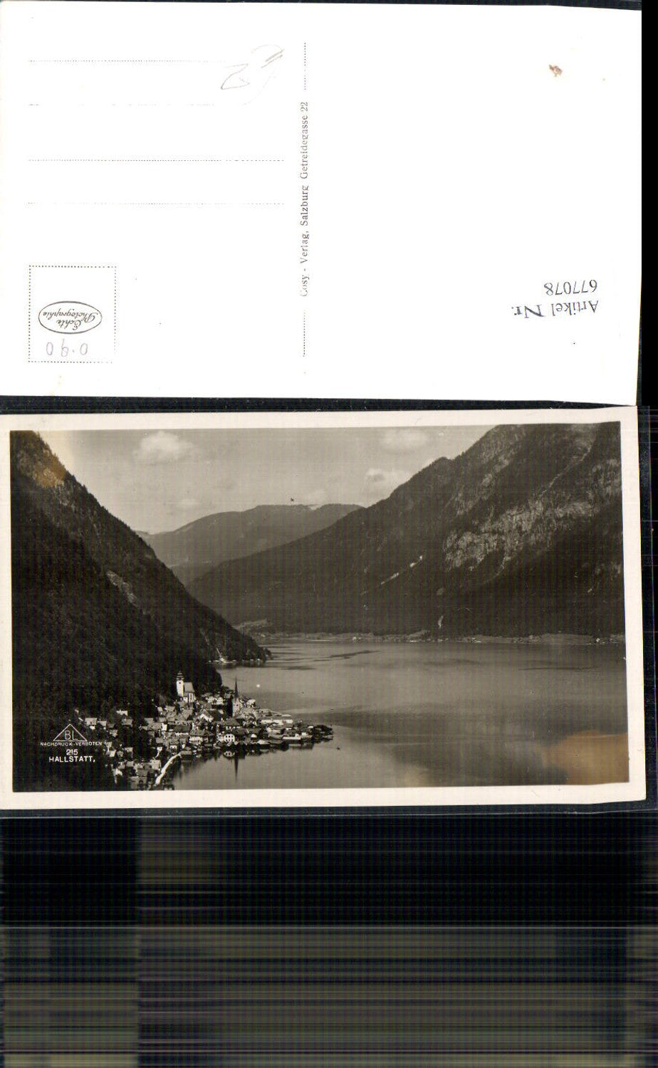 677078,Hallstatt am Hallstättersee