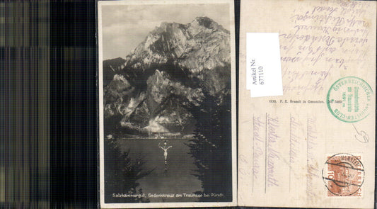 677110,Gedenkkreuz am Traunsee b. Püreth