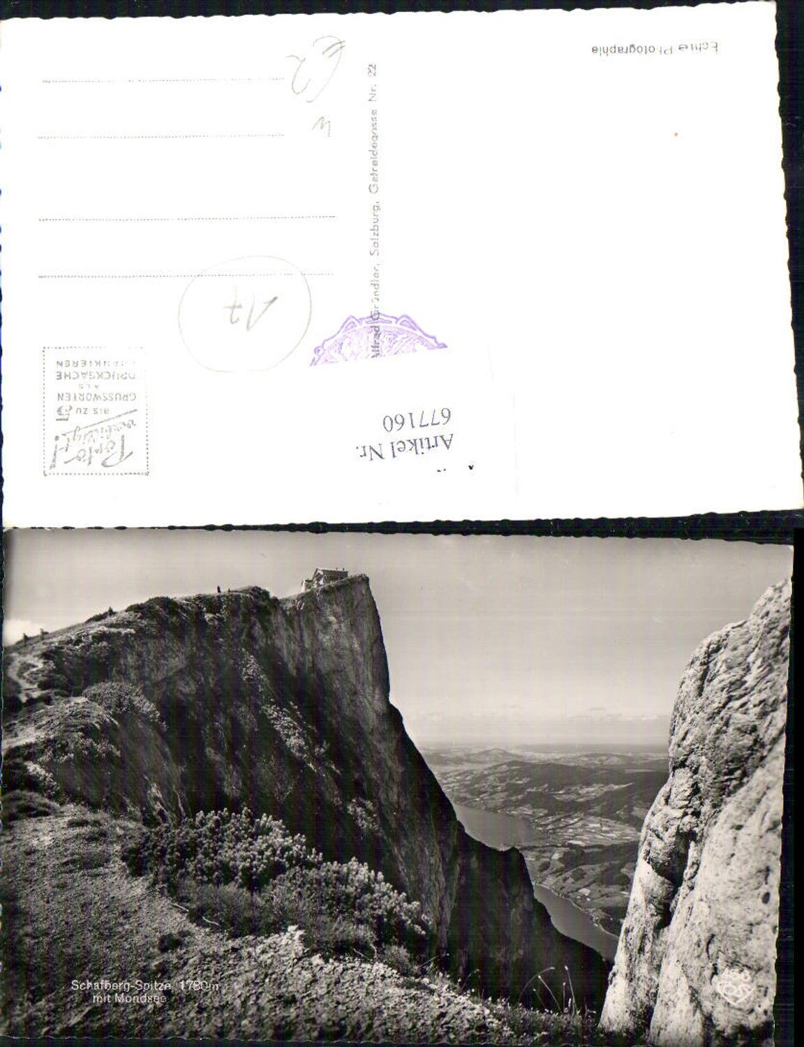 677160,Schafberg m. Mondsee